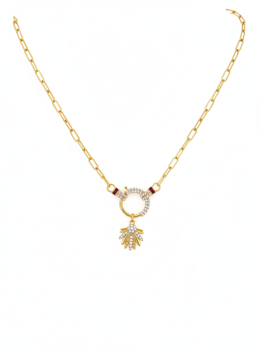 Gold Plated Pendant Charm