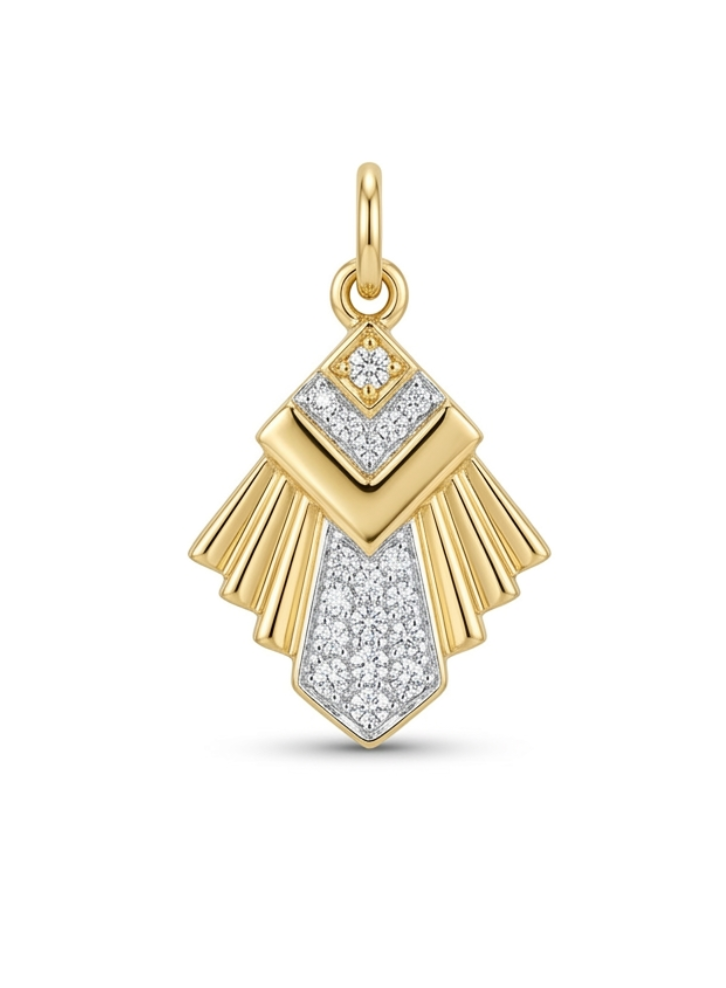 Gold Plated Pendant Charm