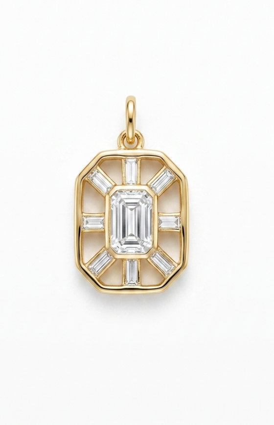 Gold Plated Pendant Charm
