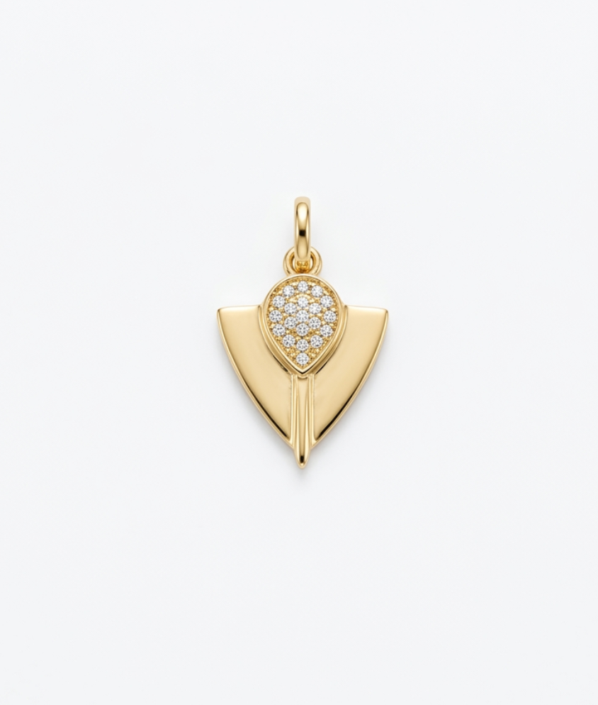 Gold Plated Pendant Charm