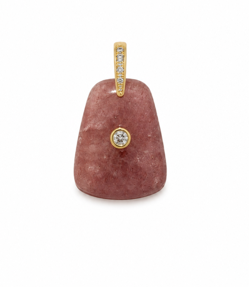 Natural Stone Charm