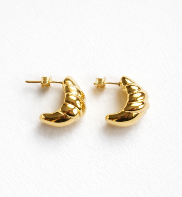 Croissant Earrings