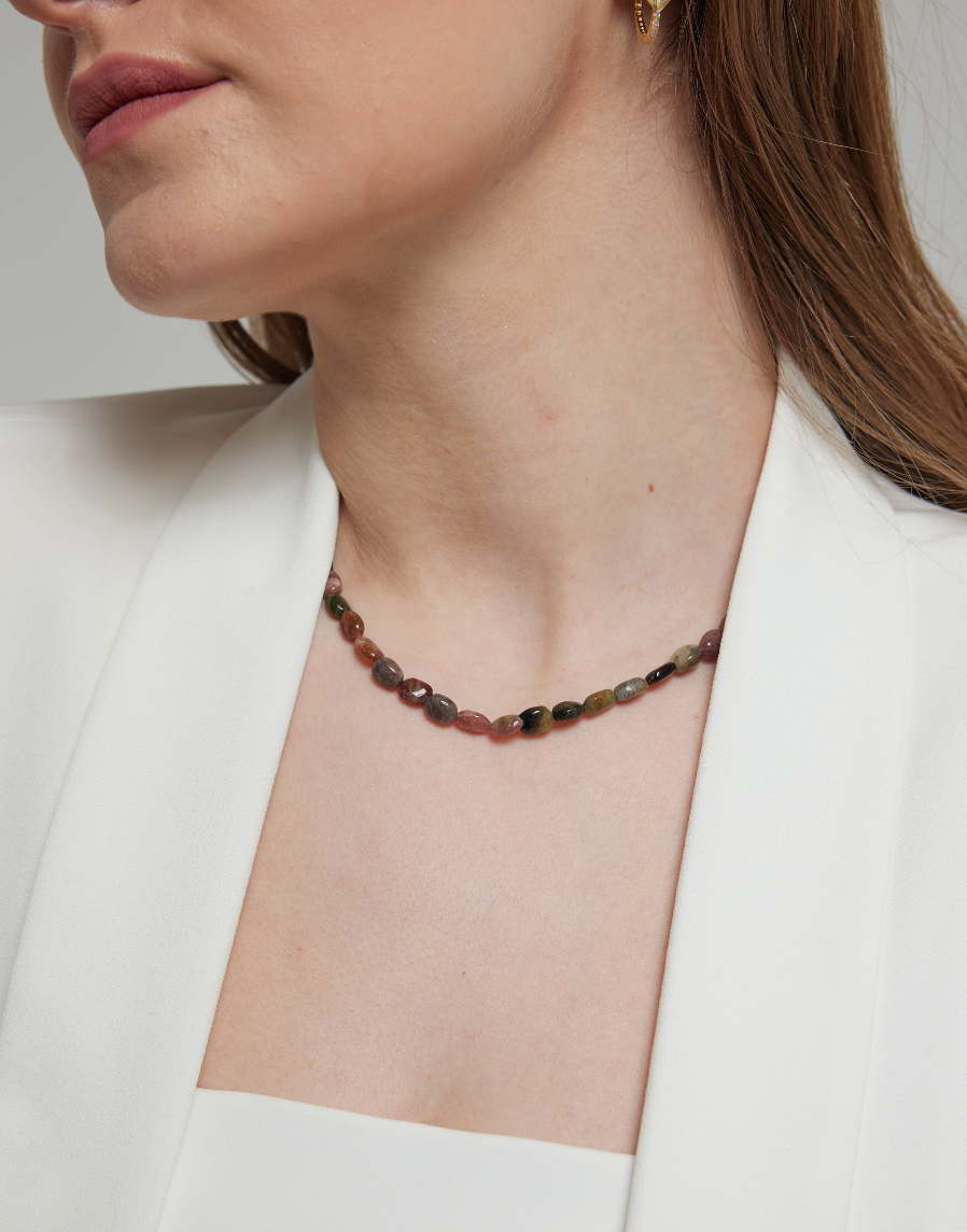Tourmaline Gemstone Necklace