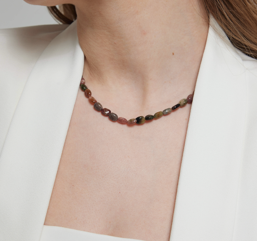 Tourmaline Gemstone Necklace