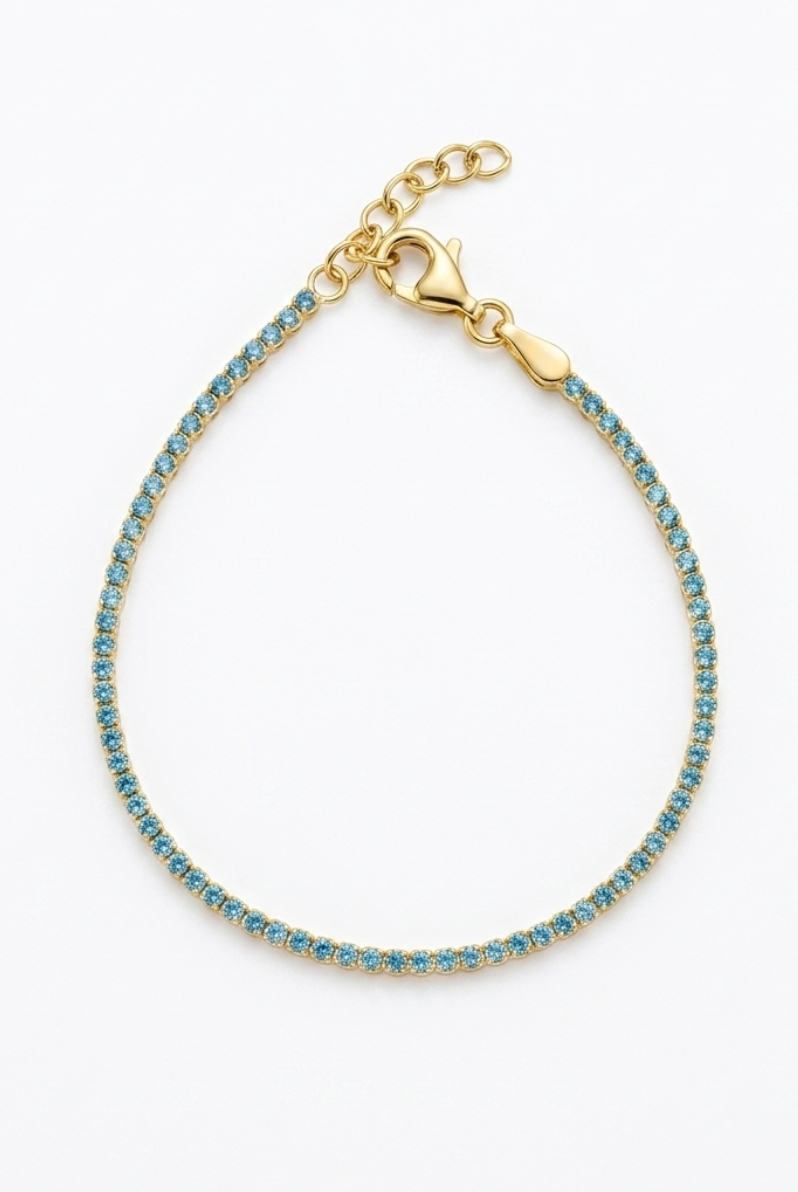 Turquoise Tennis Bracelet