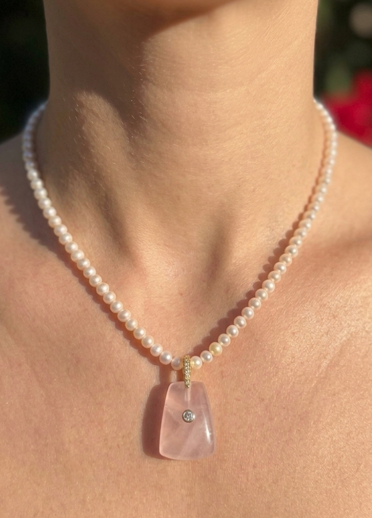 Natural Stone Charm