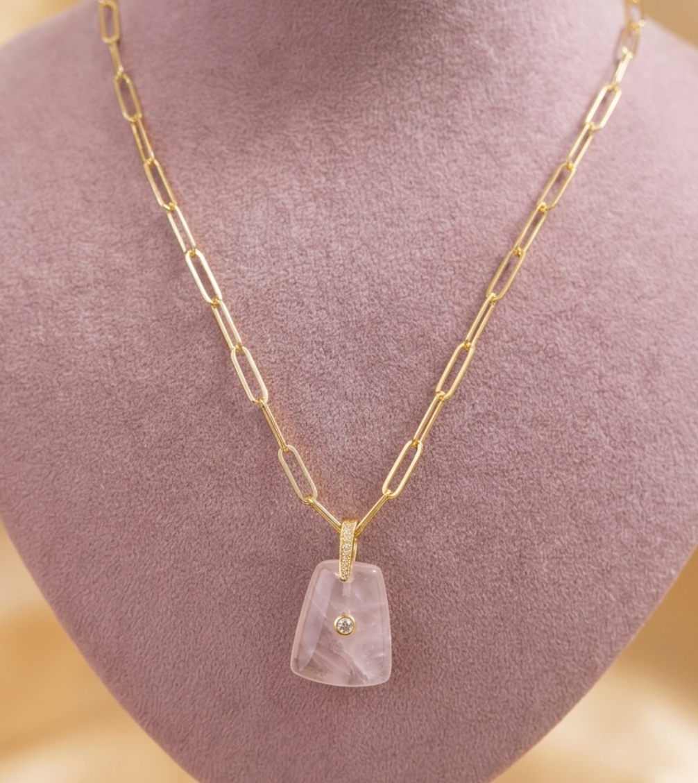 Natural Stone Charm