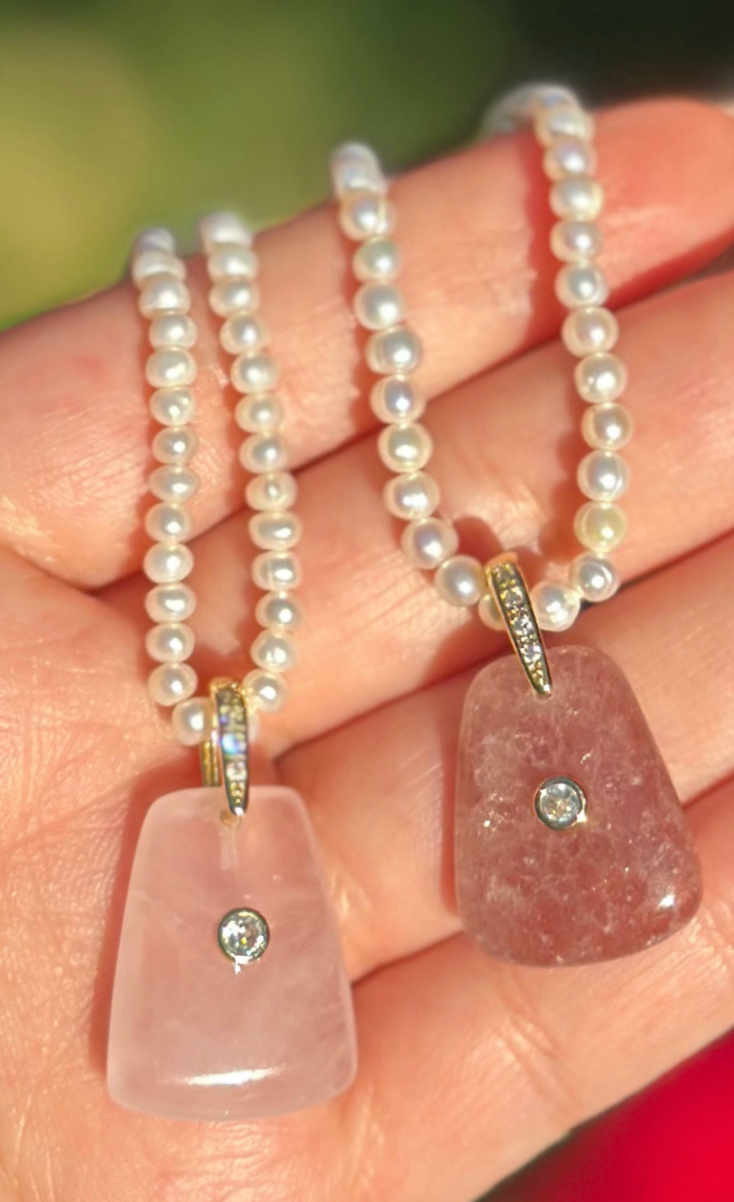 Natural Stone Charm