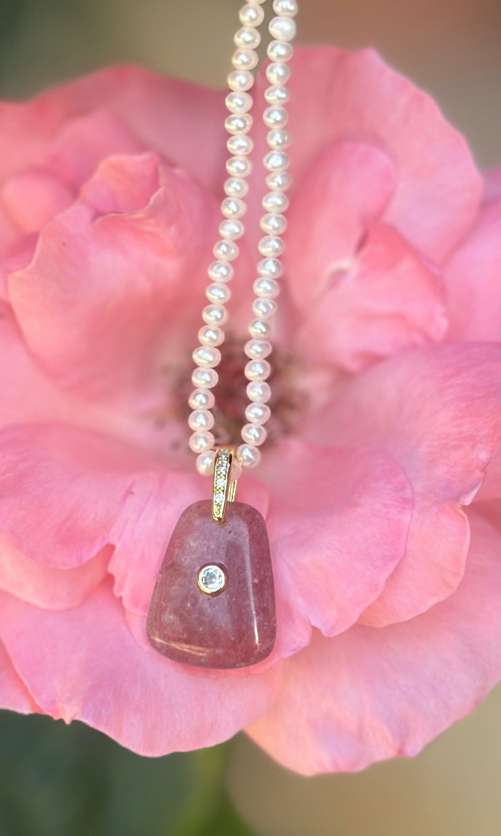 Natural Stone Charm