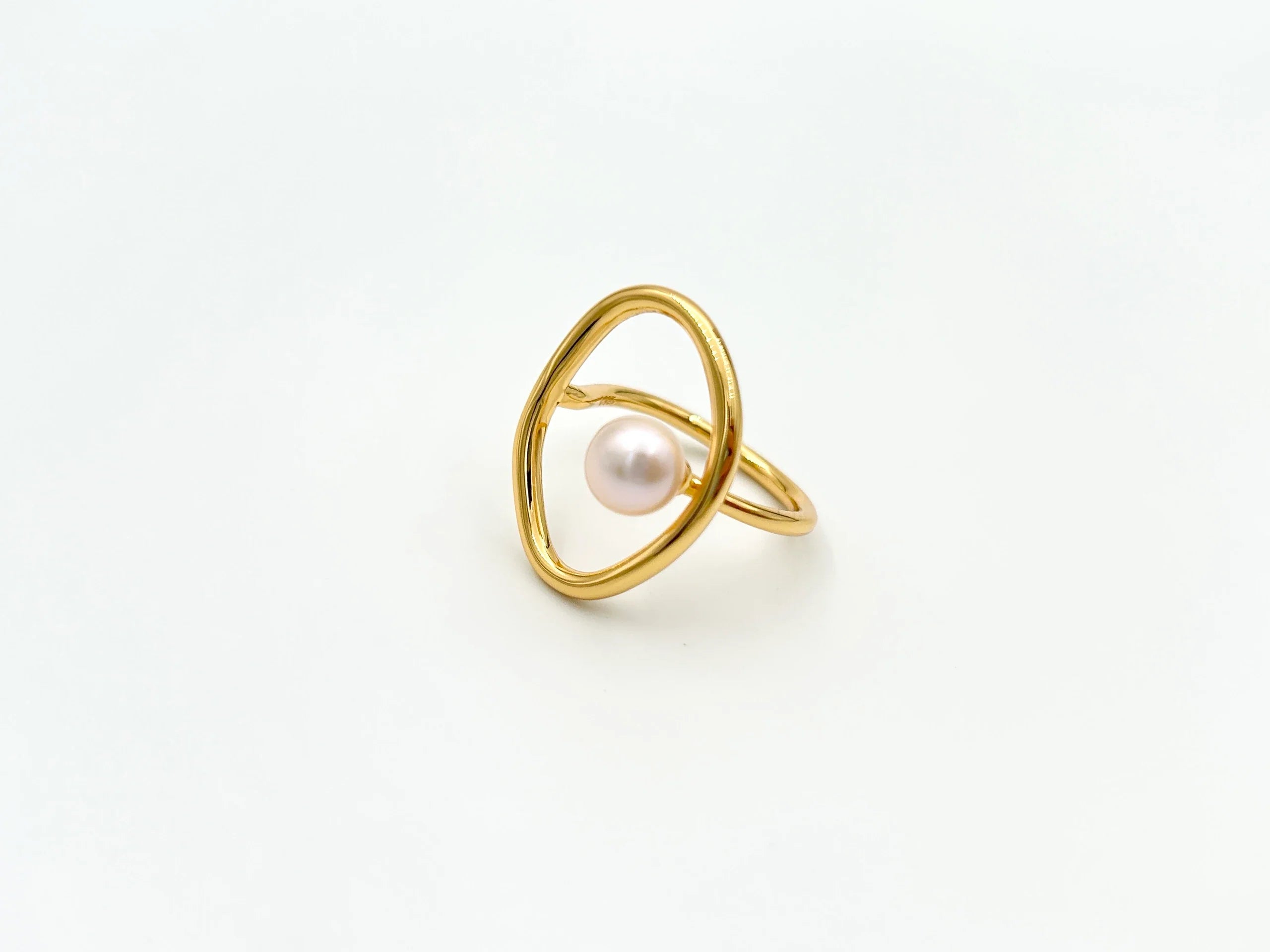 Bold Pearl Ring